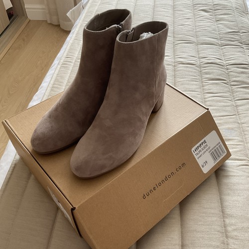 Dune pippie taupe suede low - dune,