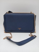 Dune London Navy Faux Leather