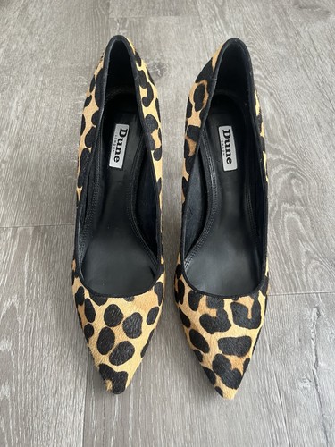 Dune london leopard pony skin - london,