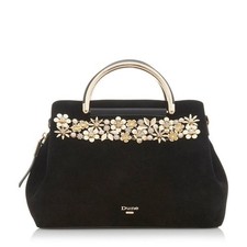 Dune London Black Embellished