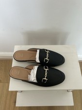 Dune London Black Leather