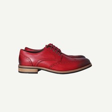Dune London Mens Red Leather