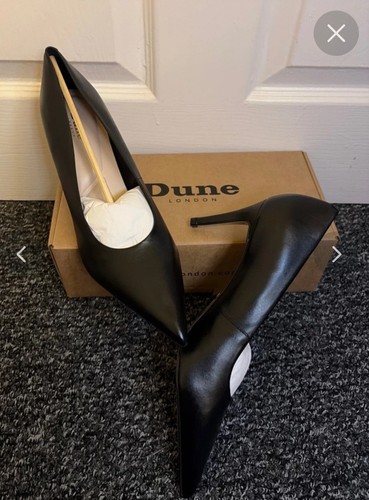 Black leather court - , stiletto