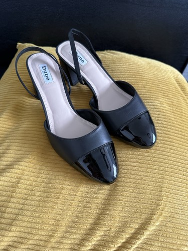 Dune london leather black - leather,