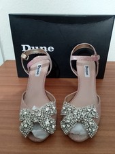Dune London Blush Metalic Bow
