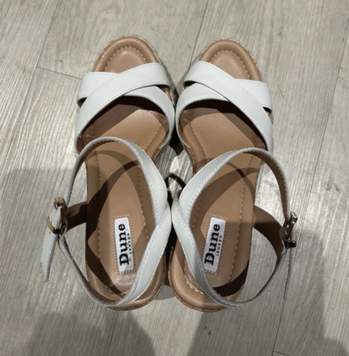 Dune london white leather - dune,