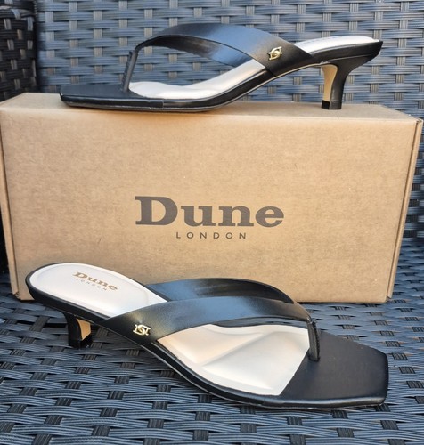 Dune london black - black, leather
