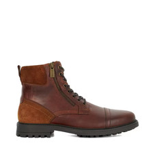 Dune London Cayden Boots Brown