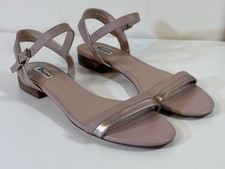 Dune London Nude Flat Sandals