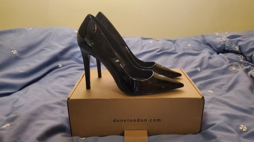 Dune black patent classic high - dune,