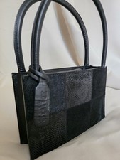 Dune London Black Patchwork