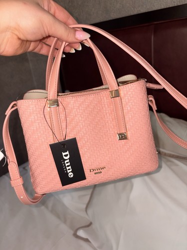 Dune london pink woven - pink, faux